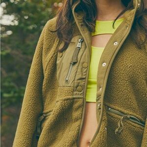 Free People Hit the Slopes Fleece Jacket